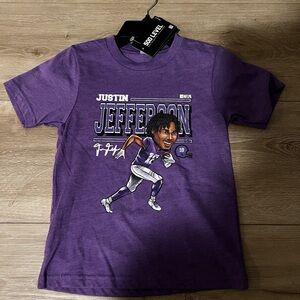 Minnesota Vikings Purple Kids Graphic Tee